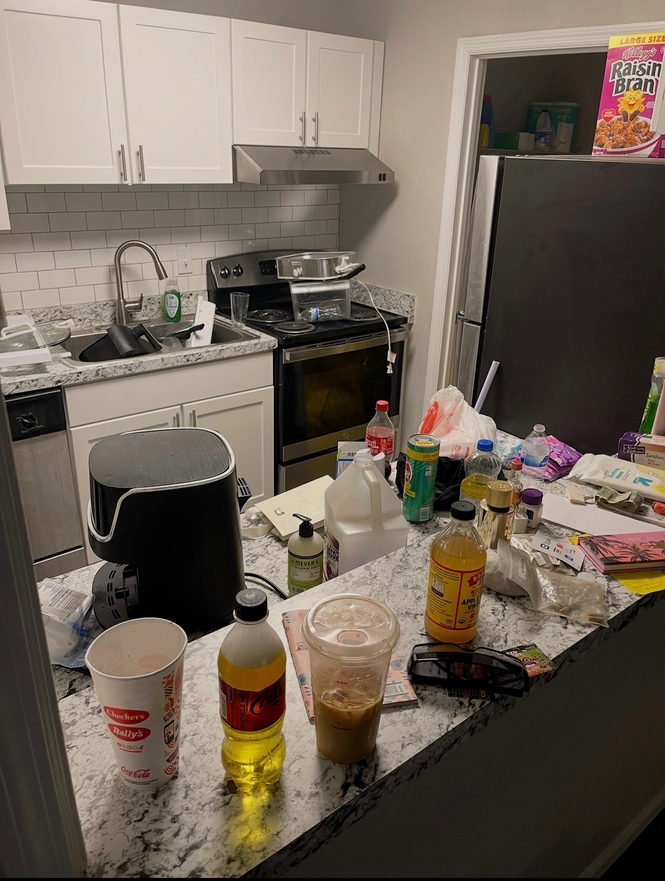 Kitchen before