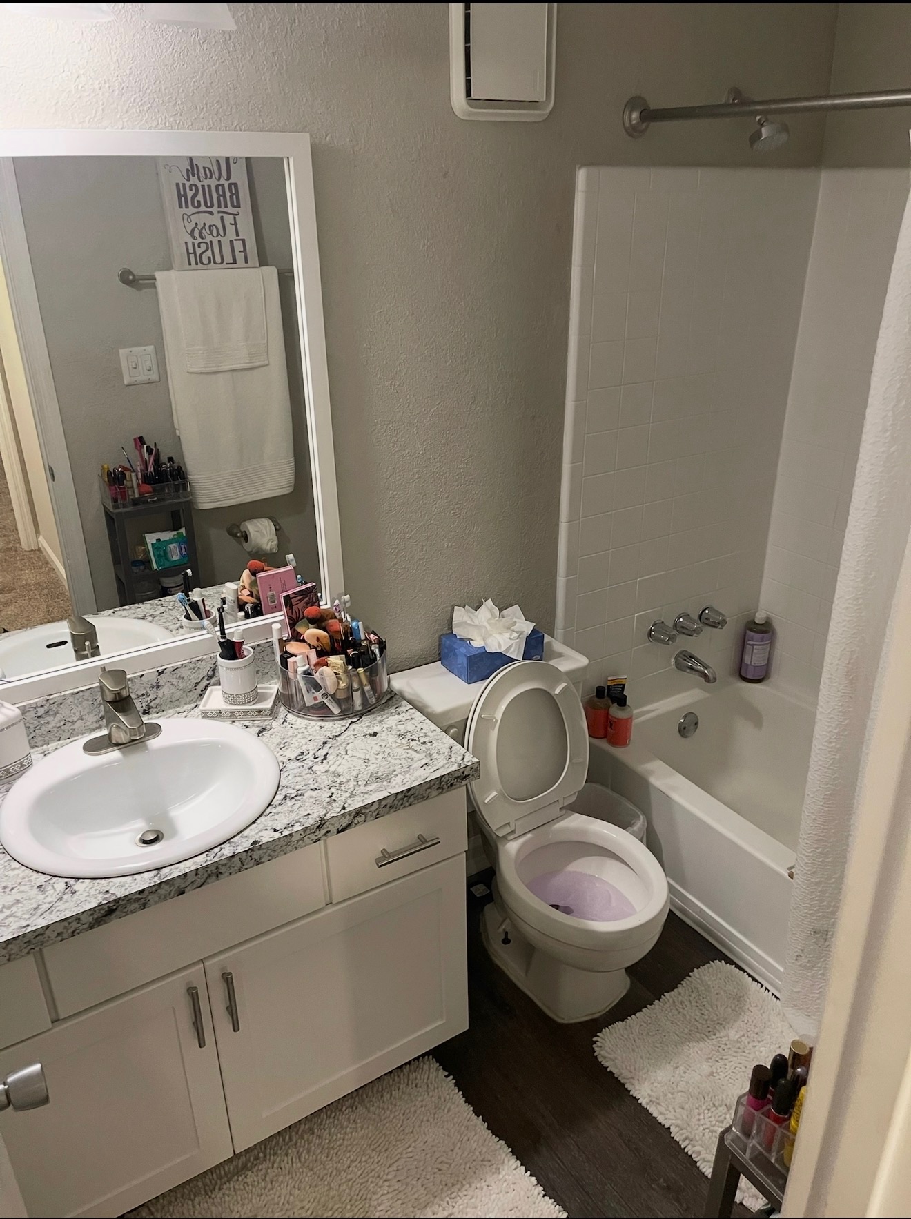 Bathroom after